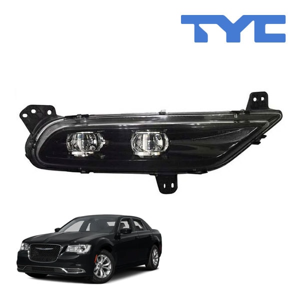 【TYC 正規品】15-22y クライスラー 300 LEDフォグランプ フォグライト 右側 RH 助手席側  純正タイプ