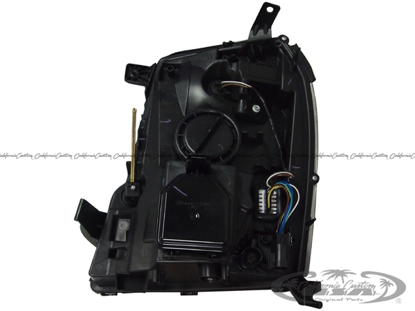 【DEPO 正規品】07-14y キャデラック エスカレード ヘッドライト ヘッドランプ 純正タイプ インナークローム 左右セット 日本仕様 日本光軸 左側走行用 デポ