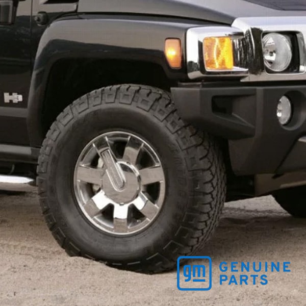 GM純正 16インチホイール クローム 09595907+09597265 ハマーH3