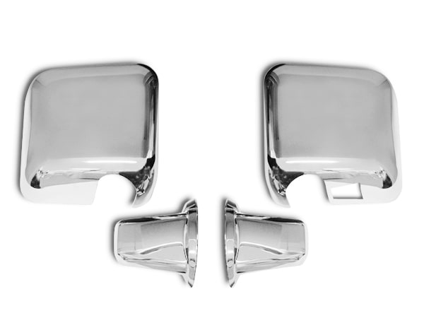 JEEP ジープ JK ラングラー アンリミテッド 2ドア/4Dr 右ハンドル ディーラー車対応 クロームドアミラーカバー ABS