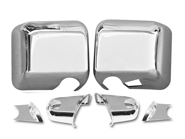 JEEP ジープ JK ラングラー アンリミテッド 2ドア/4Dr 右ハンドル ディーラー車対応 クロームドアミラーカバー ABS