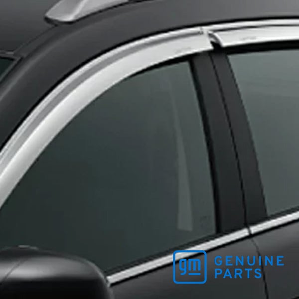 GM純正 ドアバイザー サイドバイザー ウインドウバイザー クロームバイザー 貼り付け式 4枚セット 93743915 11-16y シボレー キャプティバ