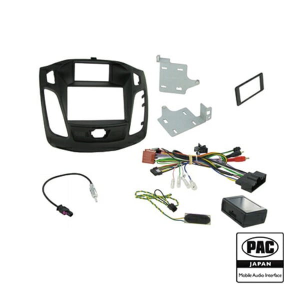 PAC JAPAN / FDFCUS 2DIN オーディオ/ナビ取付キット（ハザードロックスイッチ付） （2013y- フォード フォーカス）