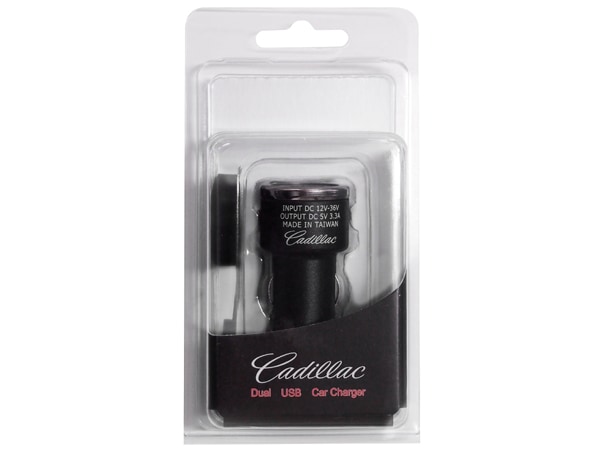 GM純正 キャデラックロゴ入り シガーソケット USBカーチャージャー G0730021