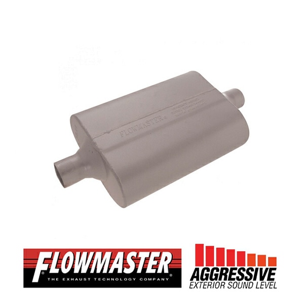 FLOW MASTER / フローマスター 40 デルタ フロー マフラー #942040 Center in 2.00