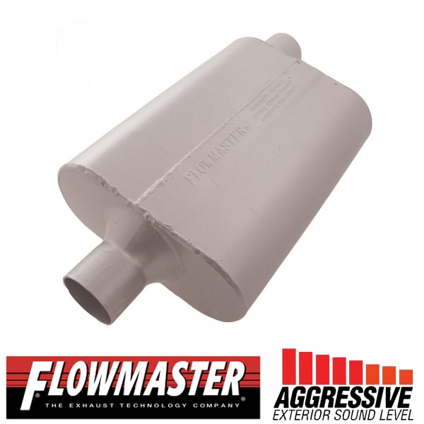 FLOW MASTER / フローマスター 40 デルタ フロー マフラー #942442 Center in 2.25