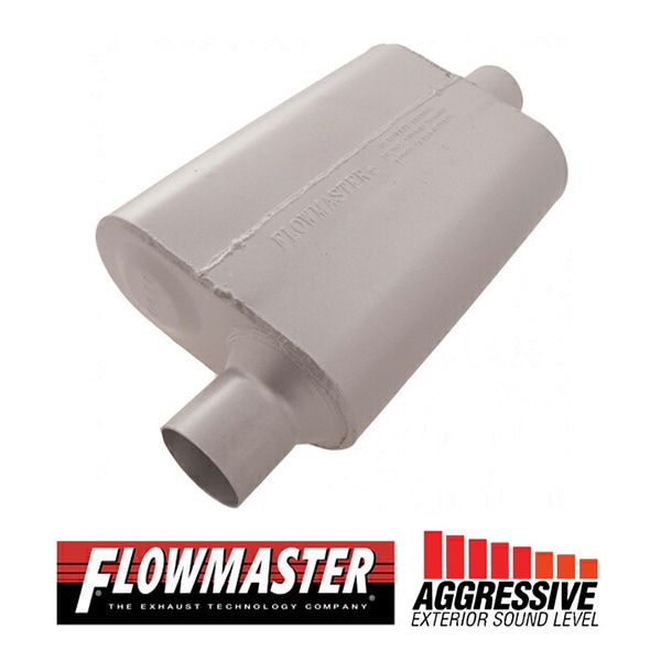 FLOW MASTER / フローマスター 40 デルタ フロー マフラー #942541 Offset in 2.50