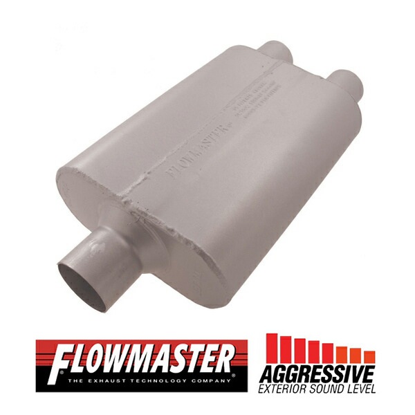 FLOW MASTER / フローマスター 40 デルタ フロー マフラー #9425422 Center in 2.50