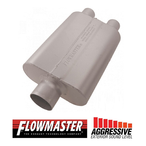 FLOW MASTER / フローマスター 40 デルタ フロー マフラー #9430422 Center in 3.00