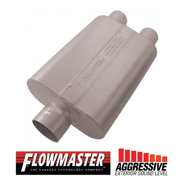 FLOW MASTER / フローマスター 40 デルタ フロー マフラー #9430402 Center in 3.00