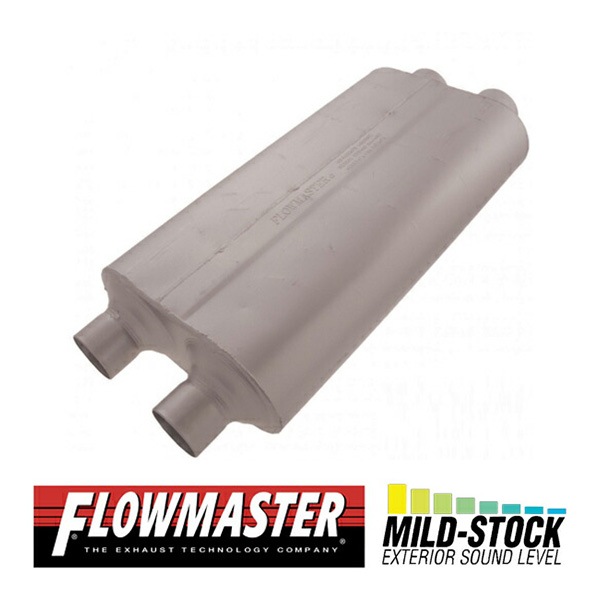FLOW MASTER / フローマスター 50 Big Block マフラー #530504 Dual in 3.00