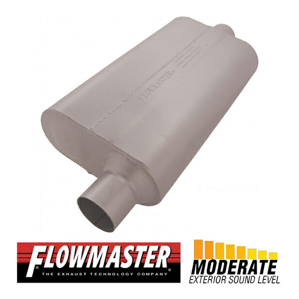FLOW MASTER / フローマスター 50 デルタ フロー マフラー #942551 Offset in 2.50