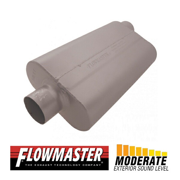 FLOW MASTER / フローマスター 50 デルタ フロー マフラー #943052 Center in 3.00