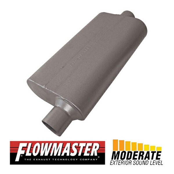 FLOW MASTER / フローマスター 50  デルタフロー マフラー 409S #842551 Offset in 2.50