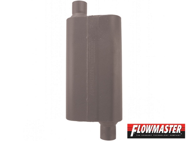 フローマスター 50デルタフロー マフラー 2.5インチ 未使用未装着 箱なし FLOW MASTER / フローマスター スーパー 50 マフラー #53056 Offset in