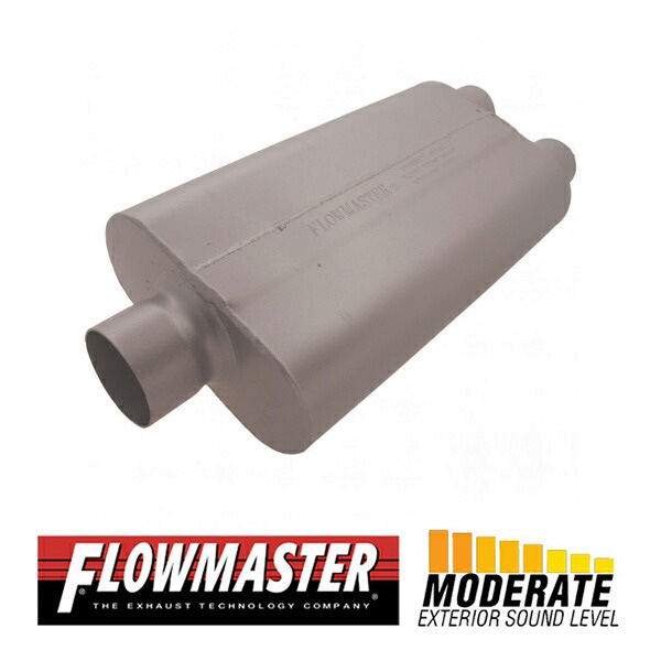 FLOW MASTER / フローマスター 50 デルタ フロー マフラー #9430502 Center in 3.00