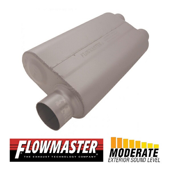 FLOW MASTER / フローマスター 50 デルタ フロー マフラー #9430512 Offset in 3.00