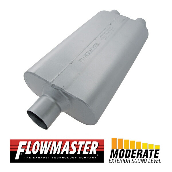 FLOW MASTER / フローマスター 50 デルタフロー マフラー 409S #8430502 Center in 3.00