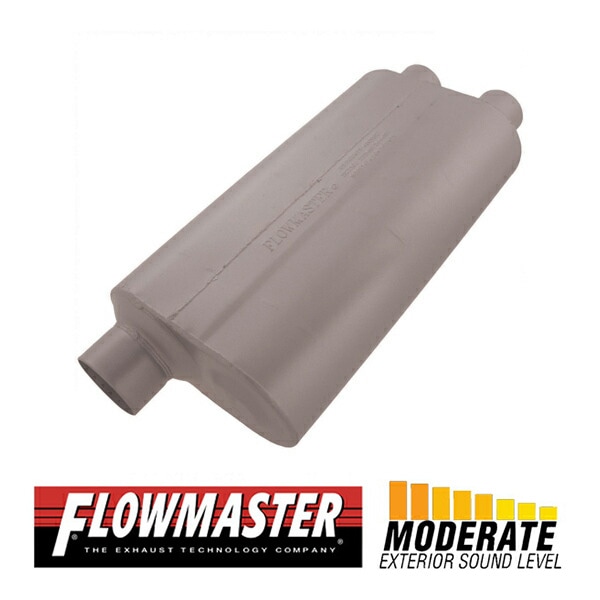 FLOW MASTER / フローマスター 50 H.D. マフラー #9530582 Offset in 3.00