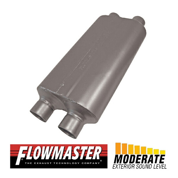 FLOW MASTER / フローマスター 50 H.D. マフラー 409S #8525554 Dual in 2.50