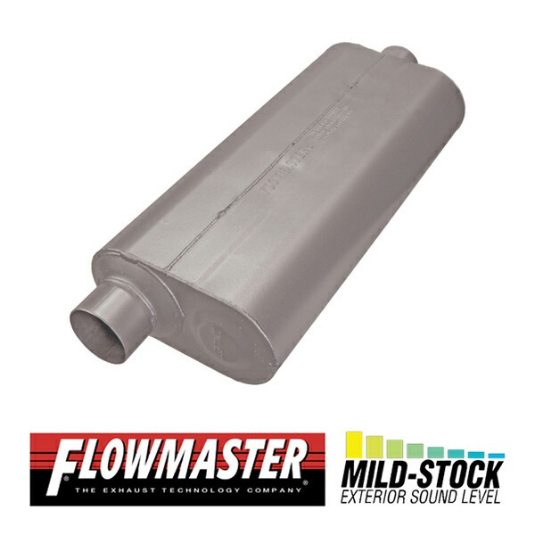 FLOW MASTER / フローマスター 70 マフラー #53071 Offset in 3.00