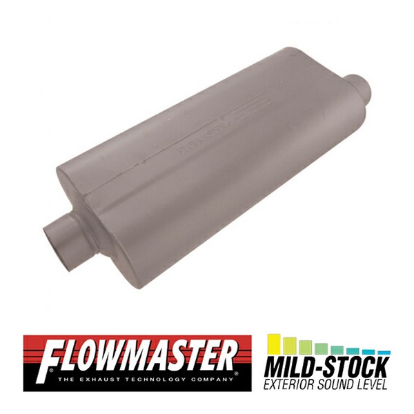 FLOW MASTER / フローマスター 70 マフラー #53072 Center in 3.00