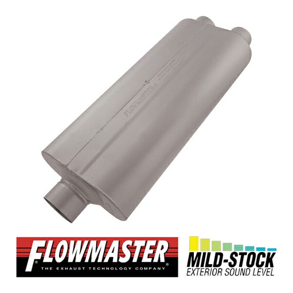FLOW MASTER / フローマスター 70 マフラー #530702 Center in 3.00