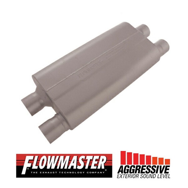 FLOW MASTER / フローマスター 80 マフラー #42582 Dual in 2.50