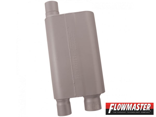 FLOW MASTER / フローマスター 80 Cross Flowマフラー #43083 Offset in 3.00