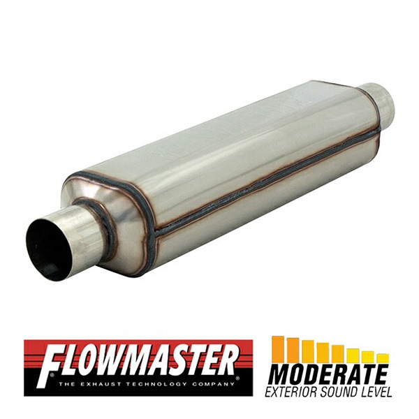 FLOW MASTER / フローマスター スーパー HP-2 マフラー #12518304 Center in 2.50
