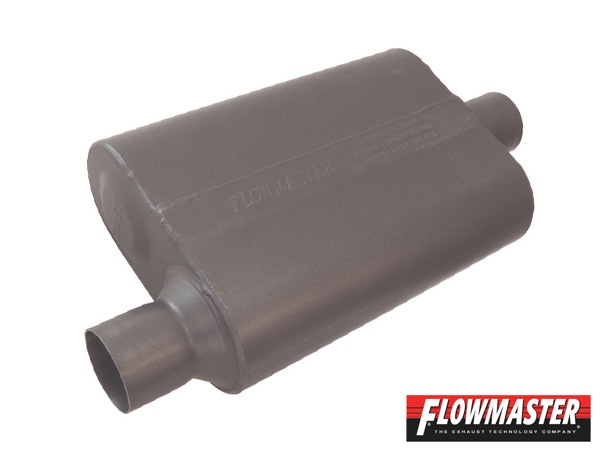 FLOW MASTER / フローマスター 40 マフラー 409S #8042441 Offset in 2.25