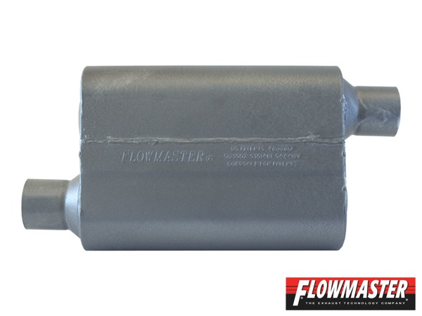 FLOW MASTER / フローマスター 40 マフラー 409S #8042543 Offset in 2.50