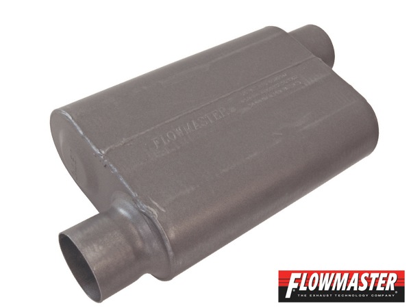 FLOW MASTER / フローマスター 40 マフラー 409S #8043043 Offset in 3.00