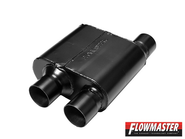 FLOW MASTER / フローマスター スーパー 10 マフラー 8425810 Offset in 2.50