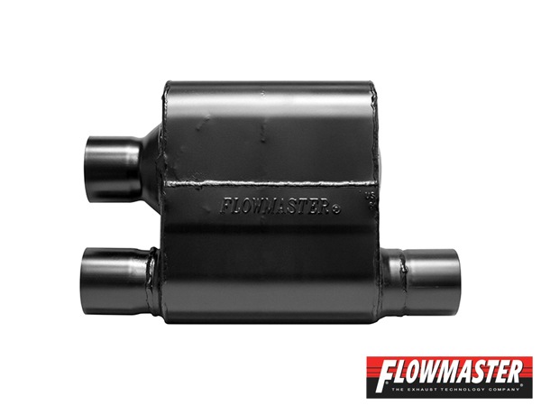 FLOW MASTER / フローマスター スーパー 10 マフラー 8425810 Offset in 2.50