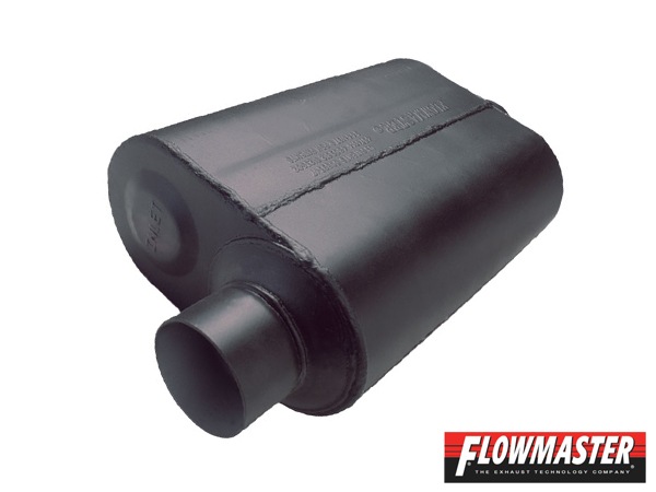 FLOW MASTER / フローマスター スーパー 40 マフラー #952446 Offset in 2.25