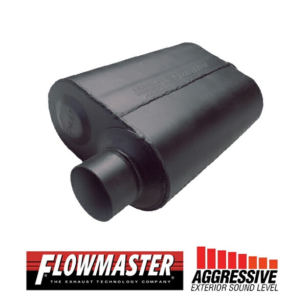 FLOW MASTER / フローマスター スーパー 40 マフラー #952446 Offset in 2.25