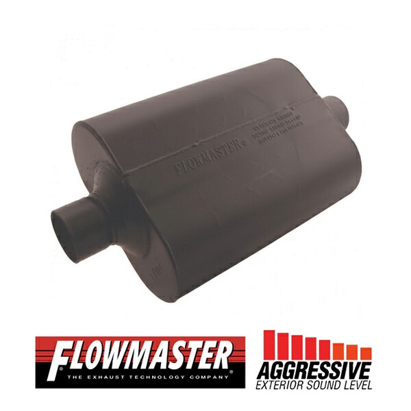 FLOW MASTER / フローマスター スーパー 40 マフラー #952545 Center in 2.50