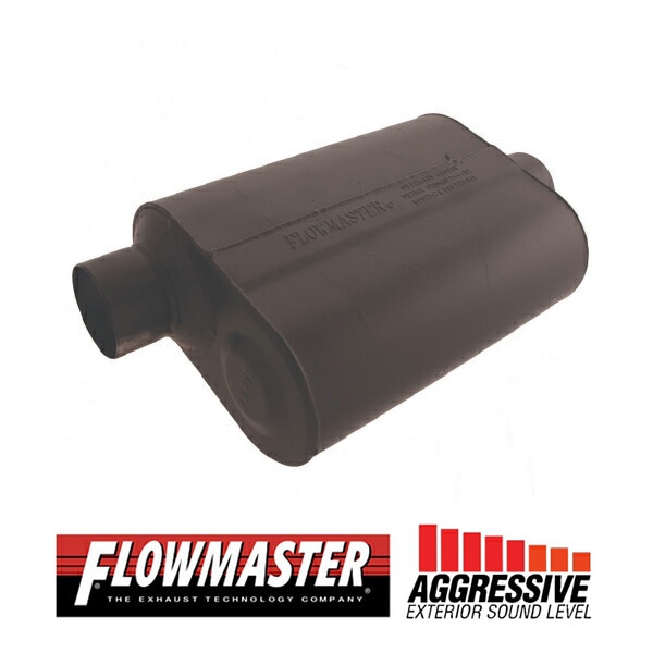FLOW MASTER / フローマスター スーパー 40 マフラー #953046 Offset in 3.00