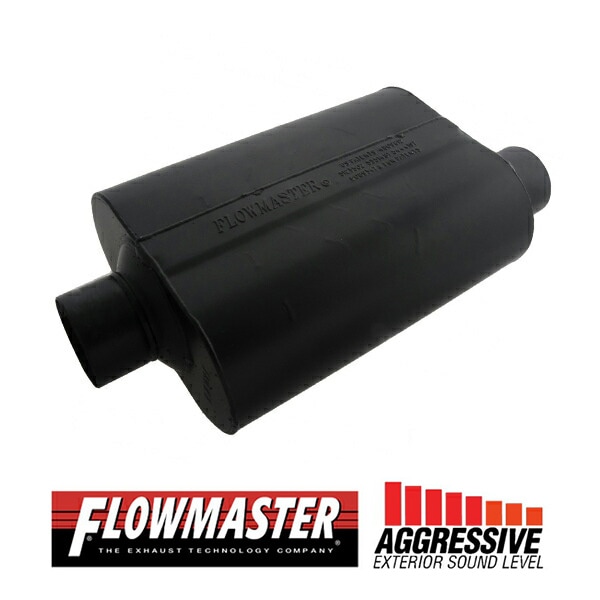 FLOW MASTER / フローマスター スーパー 40 マフラー #953047 Center in 3.00