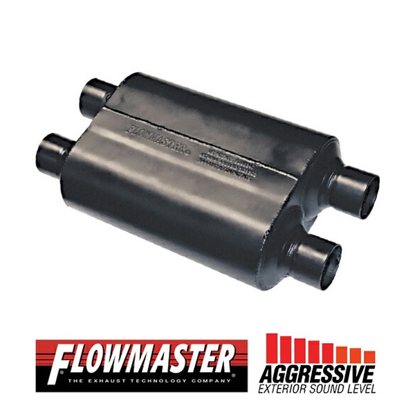 FLOW MASTER / フローマスター スーパー 40 マフラー #9525454 Dual in 2.50