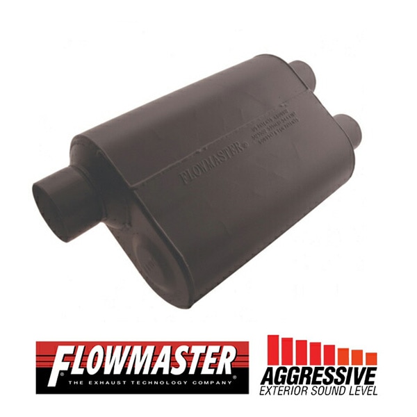 FLOW MASTER / フローマスター スーパー 40 マフラー #9530462 Offset in 3.00