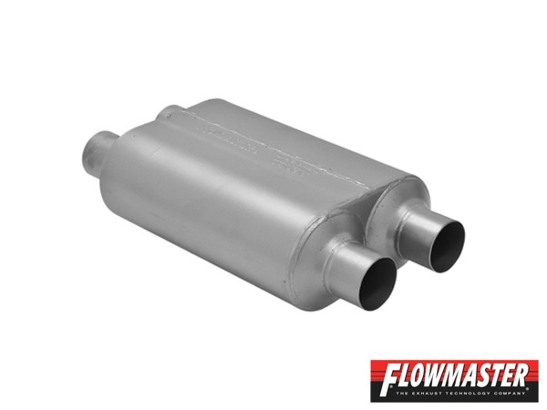 FLOW MASTER / フローマスター スーパー 40 マフラー 409S #8525454 Dual in 2.50