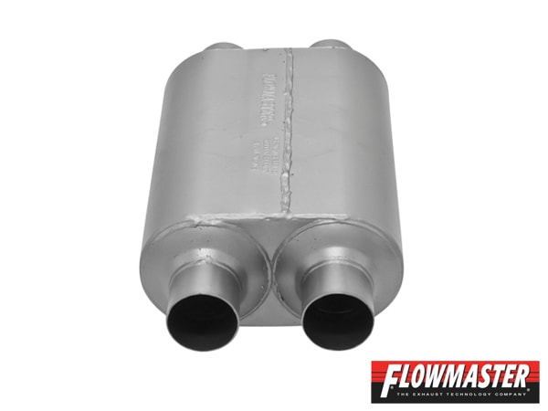FLOW MASTER / フローマスター スーパー 40 マフラー 409S #8525454 Dual in 2.50