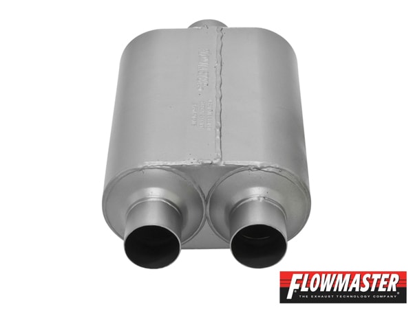 FLOW MASTER / フローマスター スーパー 40 マフラー 409S #8530452 Center in 3.00