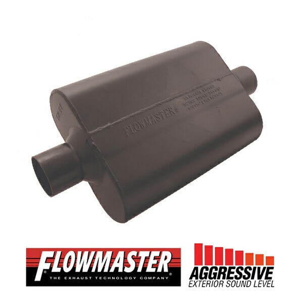 FLOW MASTER / フローマスター スーパー 44 マフラー #942545 Center in 2.50