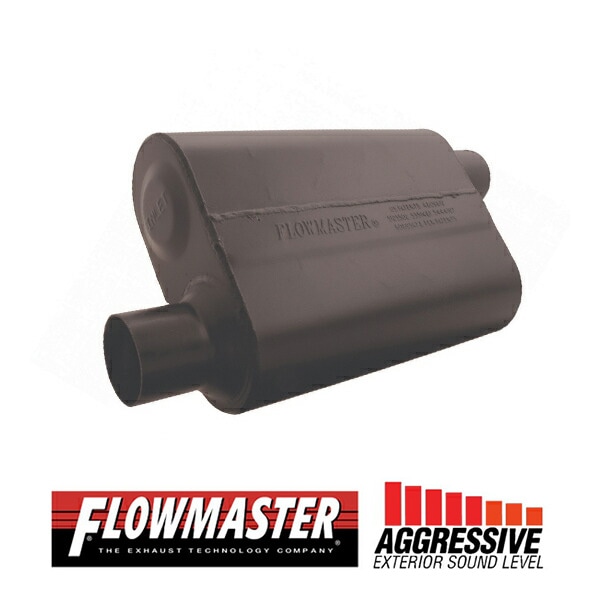 FLOW MASTER / フローマスター スーパー 44 マフラー #942548 Offset in 2.50