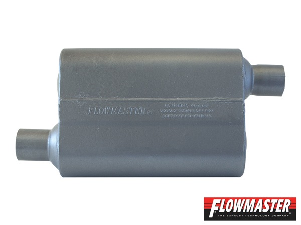 FLOW MASTER / フローマスター スーパー 44 マフラー #842448 Offset in 2.25