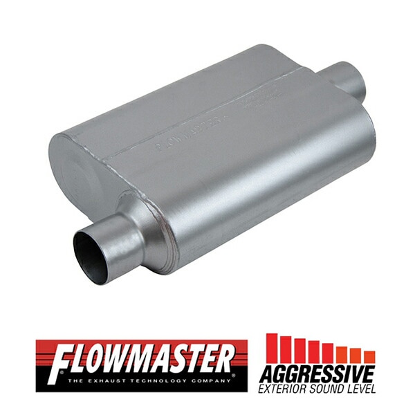 FLOW MASTER / フローマスター スーパー 44 マフラー #842546 Offset in 2.50