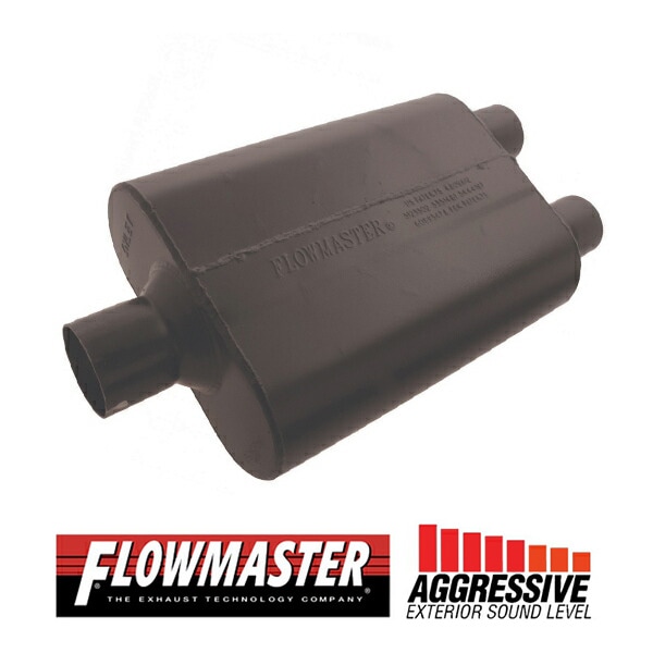 FLOW MASTER / フローマスター スーパー 44 マフラー #9425452 Center in 2.50